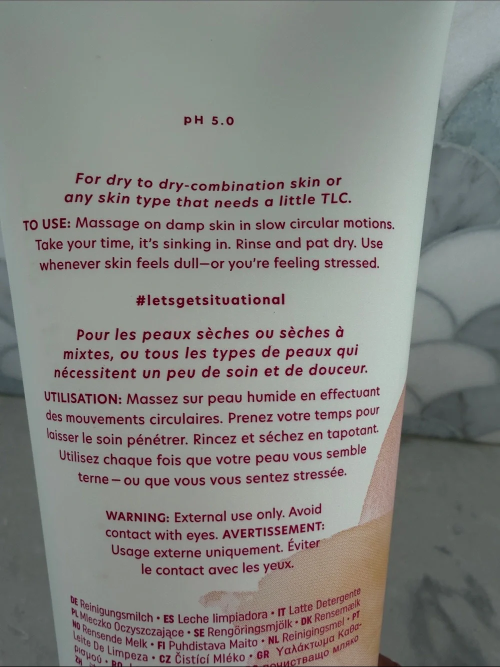 Tashmoo Amino Hydrating Milky Cleanser